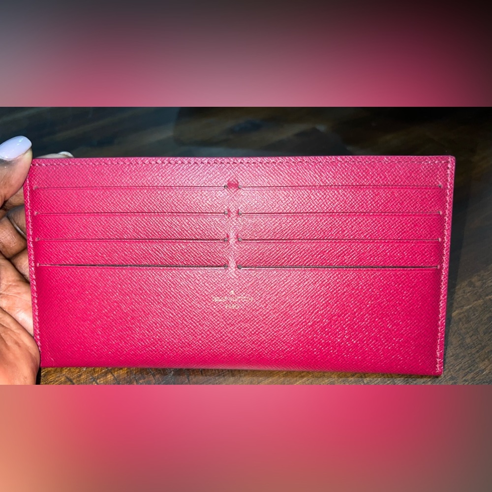 Authentic Louis Vuitton Slim Card Holder (Originally Came with Felice Pochette - Picture 6 of 8